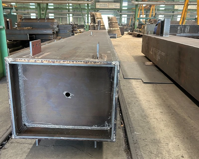 Box section steel column Box section steel column